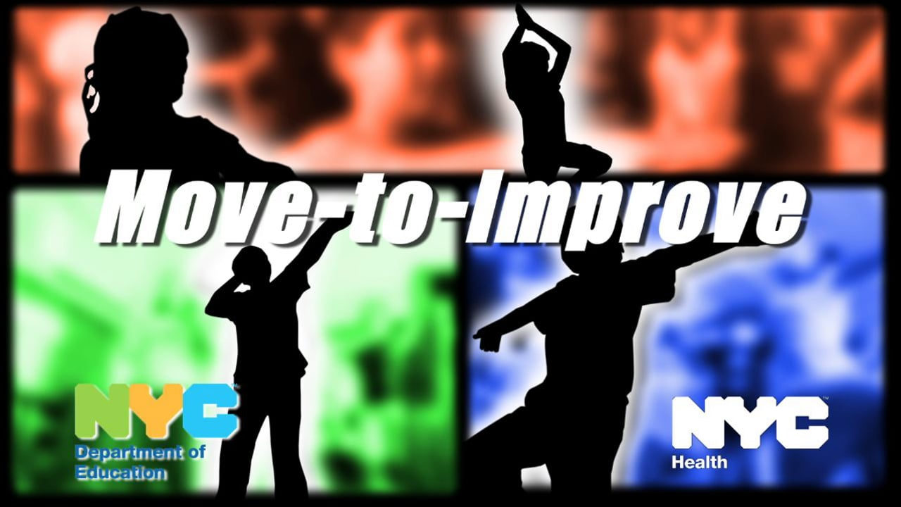 Move-to-Improve logo from the NYC Department of Education and NYC Health